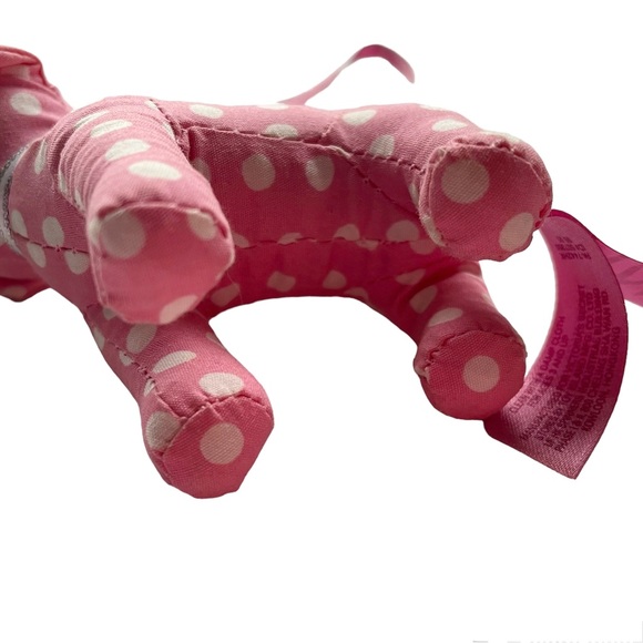 PiNK Victoria’s Secret Mini Dog Ornament Polka Dot - Picture 3 of 9